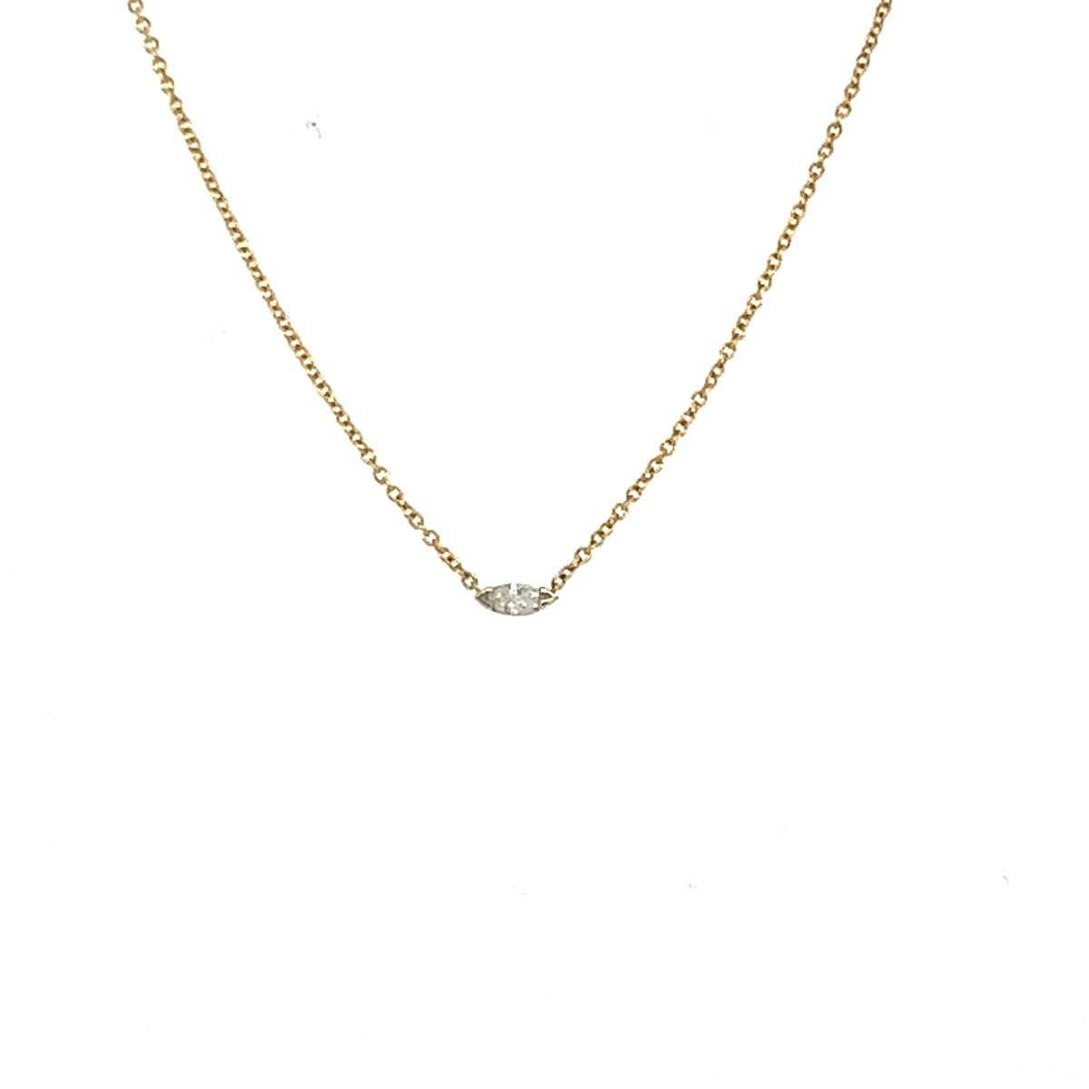 Diamond Marquis Necklace