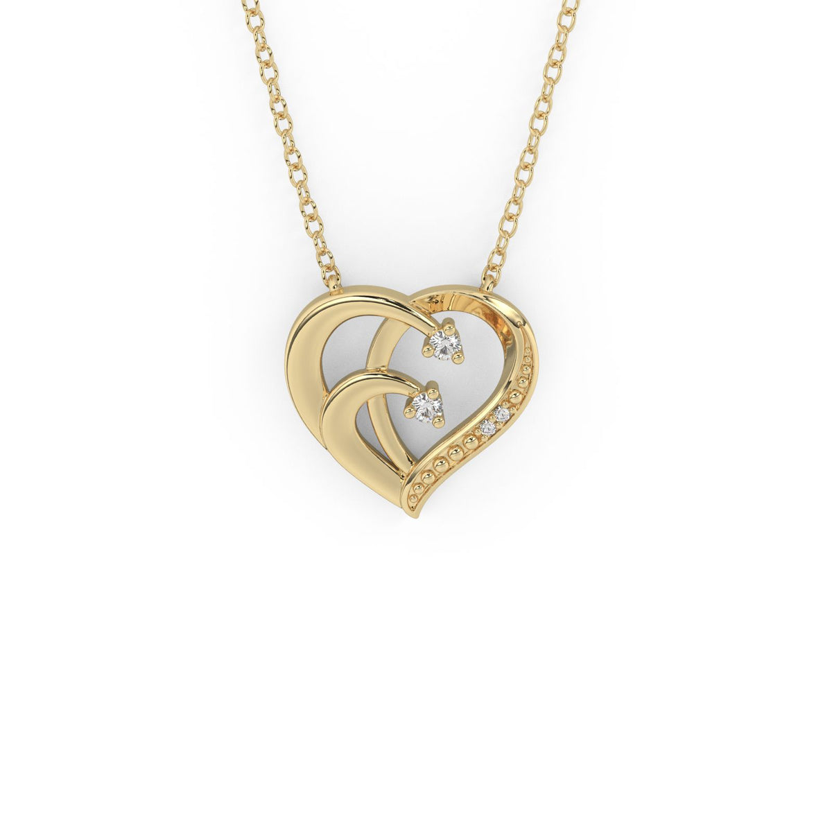 Family Heart Pendant