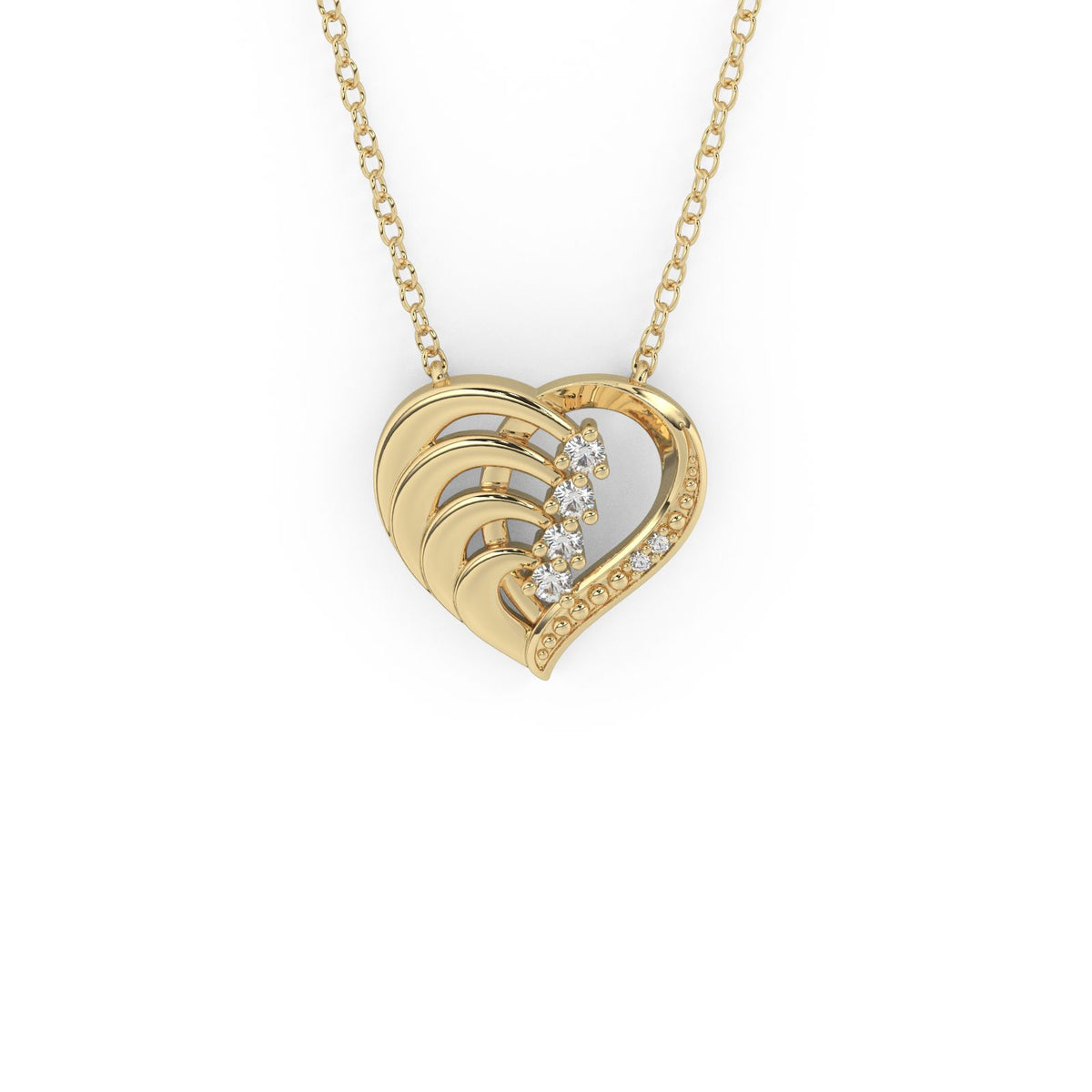 Family Heart Pendant