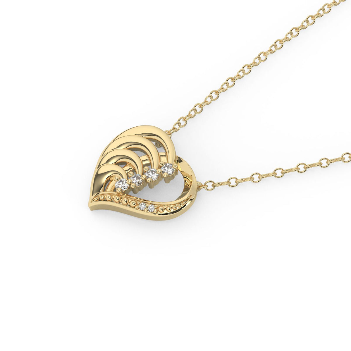 Family Heart Pendant